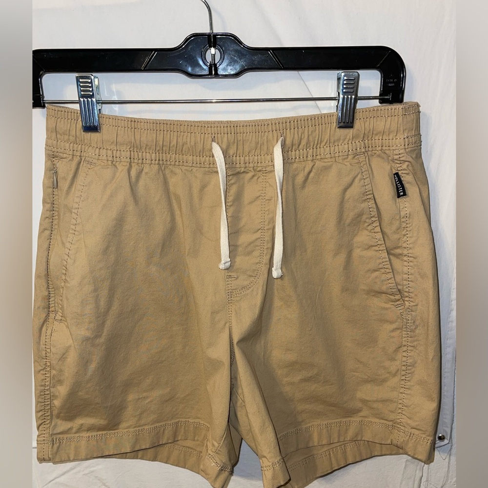 Hollister Beige‎ Jogger Shorts